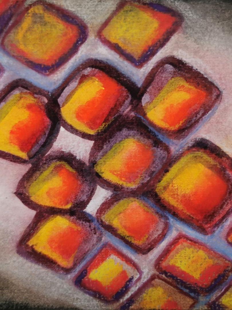 "Lebensraum 10" 5/2022, 12 x 17 cm, Aquarell auf Papier